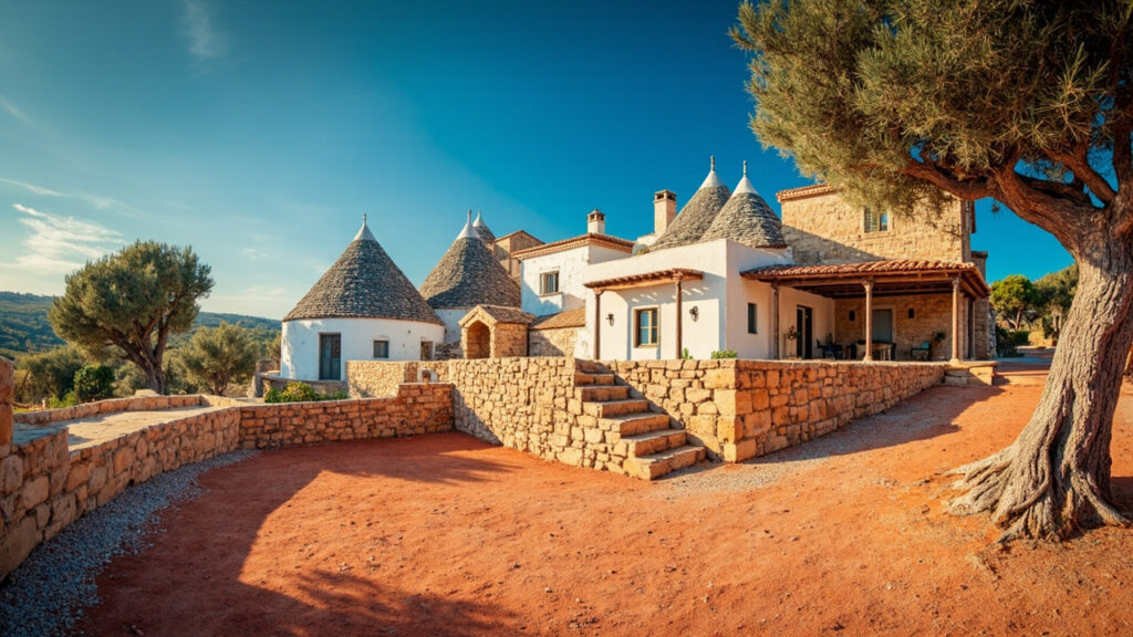 Louer une maison dans les pouilles : trulli, masseria et villas